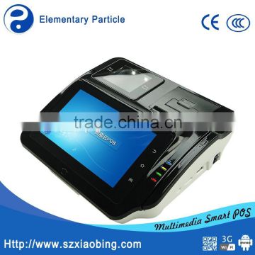 Hot selling!!! All in one 7 inch android pos terminal with thermal printer and barcode scanner------M680