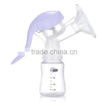 PP+Silicone Manual Breast Pump For Baby