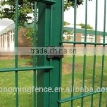 Double wire metal PVC coating security fencing