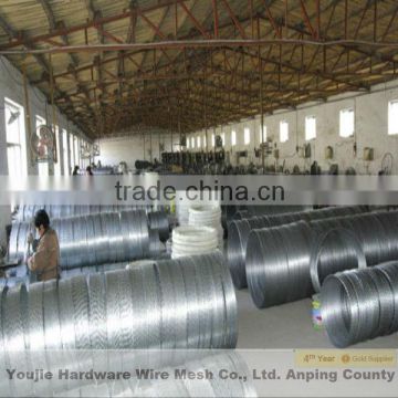 direct factory galvanized concertina barbed wire fence