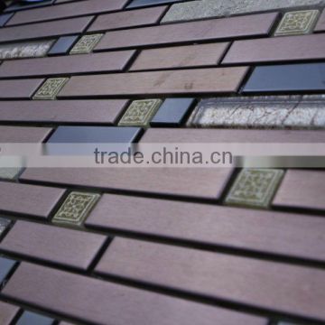 MC5903 Gold mix Copper Stainless Steel Mosaic