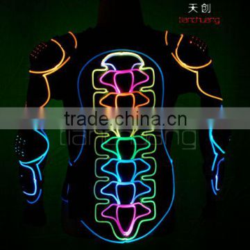 Full Color LED & Fiber optic Cycling Jacket