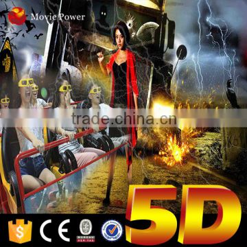 Electric and Hydraulic Seat 5d Cinema with 6DOF Motion Special Effects