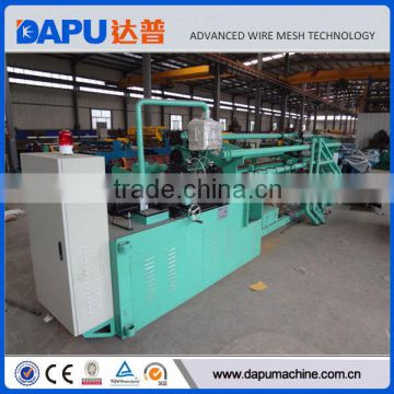 Full automatic chain link fence panels making machine