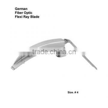 Fiber Optic Laryngoscope German FlexiRay Blade With 4.5 mm Fiber Bundle Size. 4