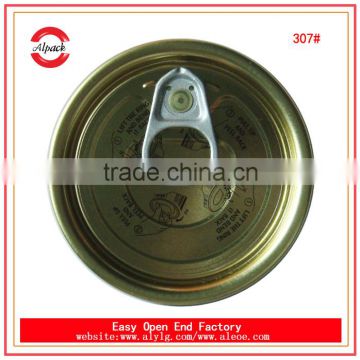 Tin can full open eoe 307 made in china