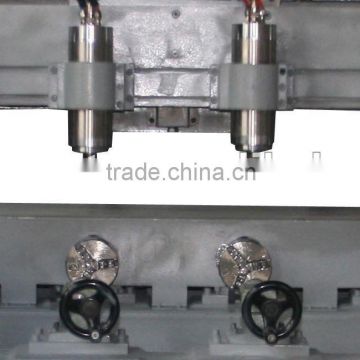 high precsion and power double tool changing four heads cnc engraving machine