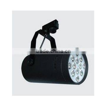 Hot sale Black color/ Silver color 12w aluminium track for lighting 2year warranty