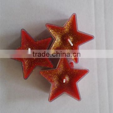 scented pentagram tealight candle from Qingyun Super Light Candle Technology Co.,Ltd