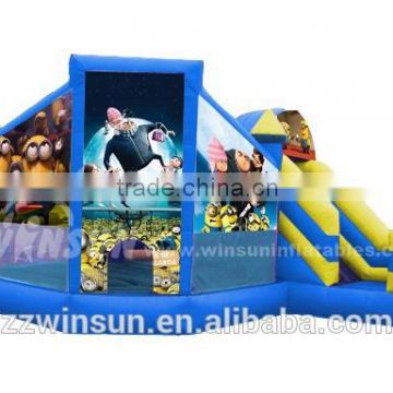 Hot sale Kids Inflatable Despicable me combo