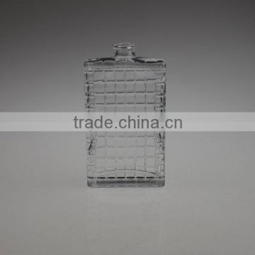 100ml emboss glass perfume bottle