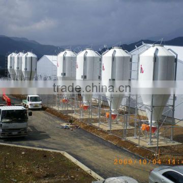 Extra 21T feed silo for poultry farm