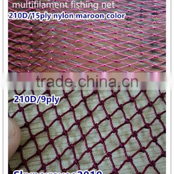 PE Netting Fishing Net Line Nylon Polyester Materials 210d 380d Black White  Blue Single Knot Double Knots - China Nylon Fishing Net and Fishing Net  price