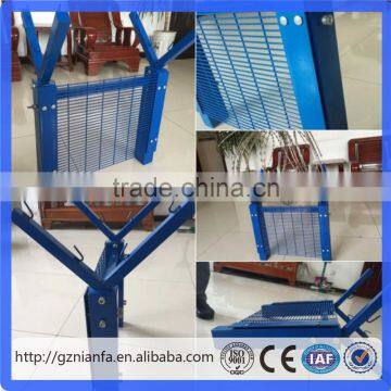 Blue Color PVC coated/ Powder Coating high security 358 fence(Guangzhou Factory)