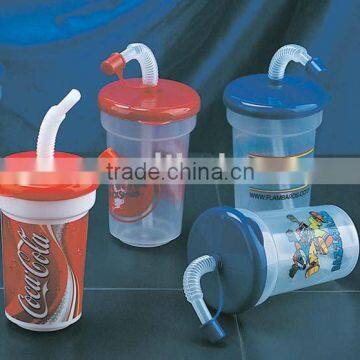 Dringking Cup with straw