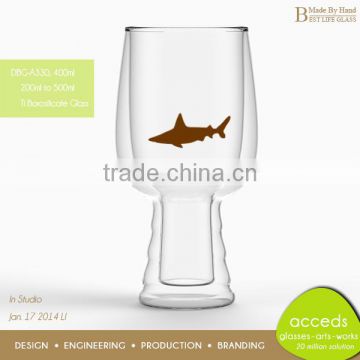 Cheap Hand Blown Personalized Custom Beer Glass Glassware