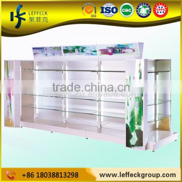 High End Fashion Cosmetic Display Cabinet And Showcase
