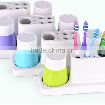 Good Quality Plastic Toothbrush Holder With Suction Cup