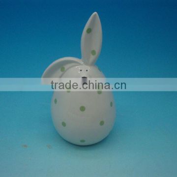 Cute Ceramic Rabbit Money Bank