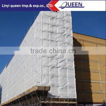 Construction Plastic Scaffold Sheeting for a clean construction site