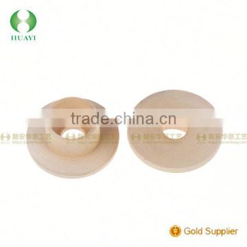 China low price wooden cap with hole