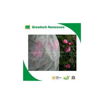 Nonwoven agriculture fabric for flower cover