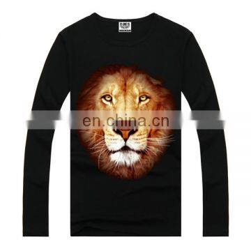 Lion head bulk wholesale t shirts,custom printed t shirts