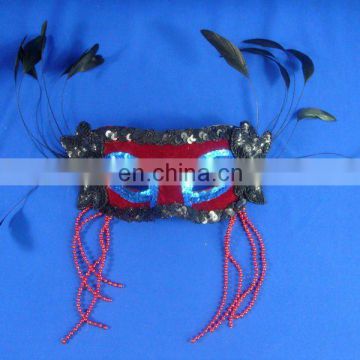 CG-PM002 Girls party mask feather mask