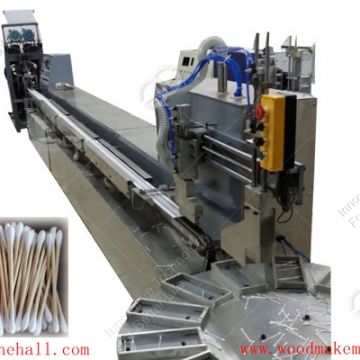 Fully automatic cotton bud making machine for medical use