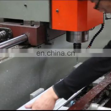 aluminum installation holes window & door rubber sealing strips making machine for drilling and