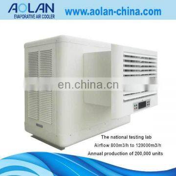 Green cheap evaporative air cooler electrical conditioner evaporator unit