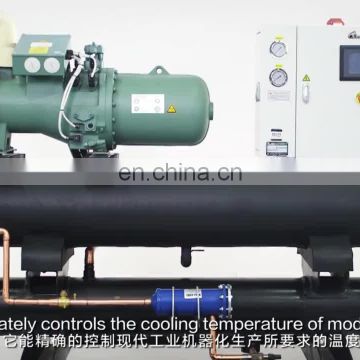 milk cooling air cooled water chiller with scroll compressor