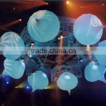 inflatable white garlics for night club decoration