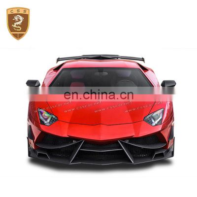 CFMix FRP LP700 LP720 Car Parts Auto Front Rear Bumper Protector Upgrade To DNC Limited-GT Style Body Kit