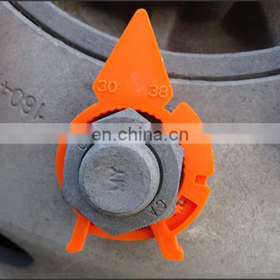 PU Material checkpoint wheel indicators yellow wheel nuts pointers