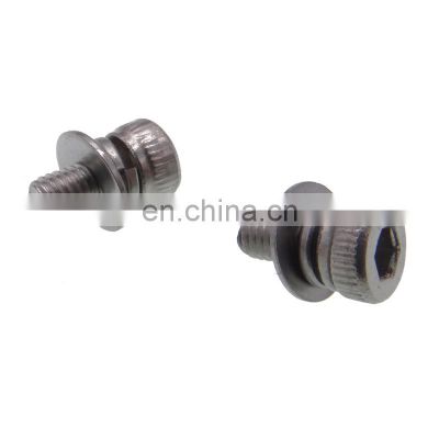 pitch screws with square washer for terminal connectors nickel plated finish