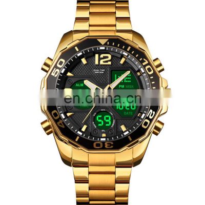 Watches Men Custom Luxury SKMEI 1649 Brand Watch Factory China Double Movement Digital Watch
