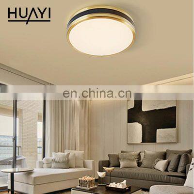 HUAYI New Product Nordic 18w Indoor Living Room Bedroom Modern LED Ceiling Light