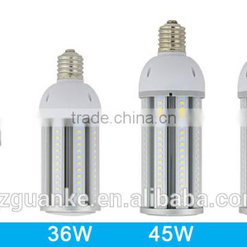 347V 4000lm E39 mogul base 36W corn bulb 5 years warranty led canopy lights fixtures