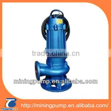 portable submersible sewage pump