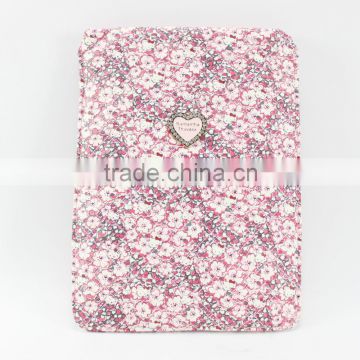 2015 floral pink cartoon laptop and tablet bag