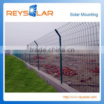 Solar Panel Power Plant Mesh Galvanized Fence for Solar Mounting Protect Wire Fence