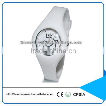 new fashion western custom quartz silicone watch geneva silicone watch woman