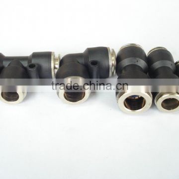 PLASTIC PNUEMATIC FITTINGS,push to connect nylon tube fittings
