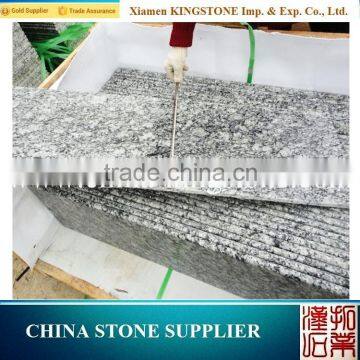 Cheapest surf white granite slab with own quarry & CE certificate