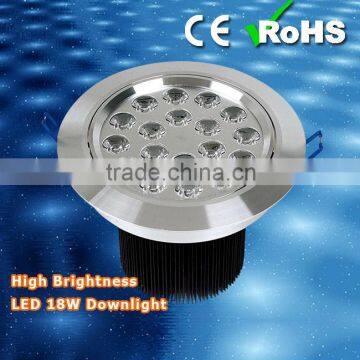 15W LED Down Light with high brightness,2 year warranty