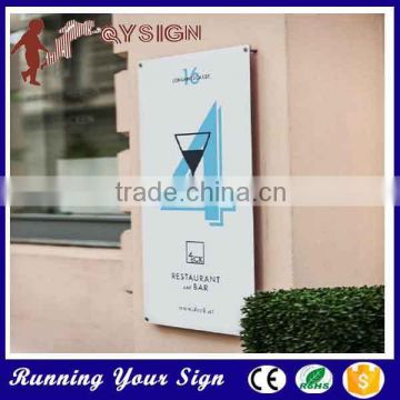 Widely use style water proof outside restaurant direction signs