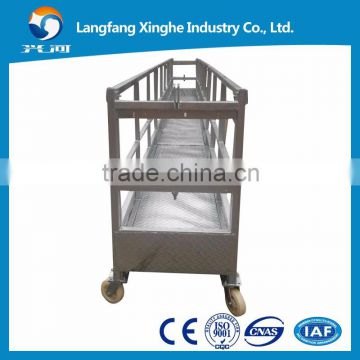 zlp construction lifting suspended platform / aerial suspended cradle / electric mobile suspended scaffolding