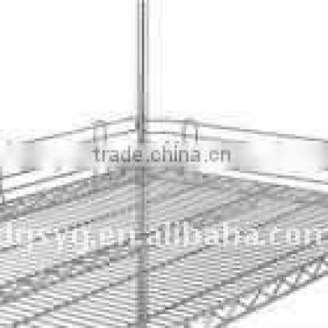 Industrial and Cleanroom Wire Shelving Side Ledges