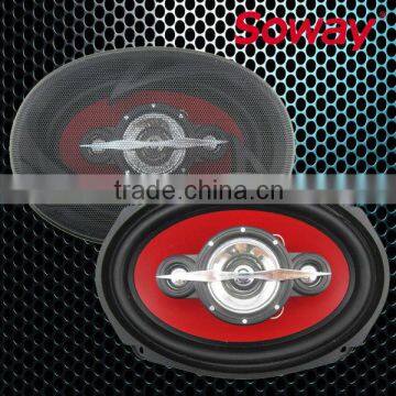 SW-691R New style High quality 6"*9" 4-way coaxial car speaker, hot sell in Egypt
